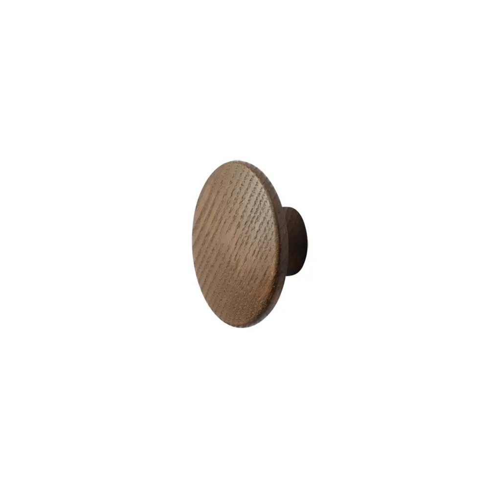 Muuto, Dots Wood Ø6,5 cm - Stained Dark Brown