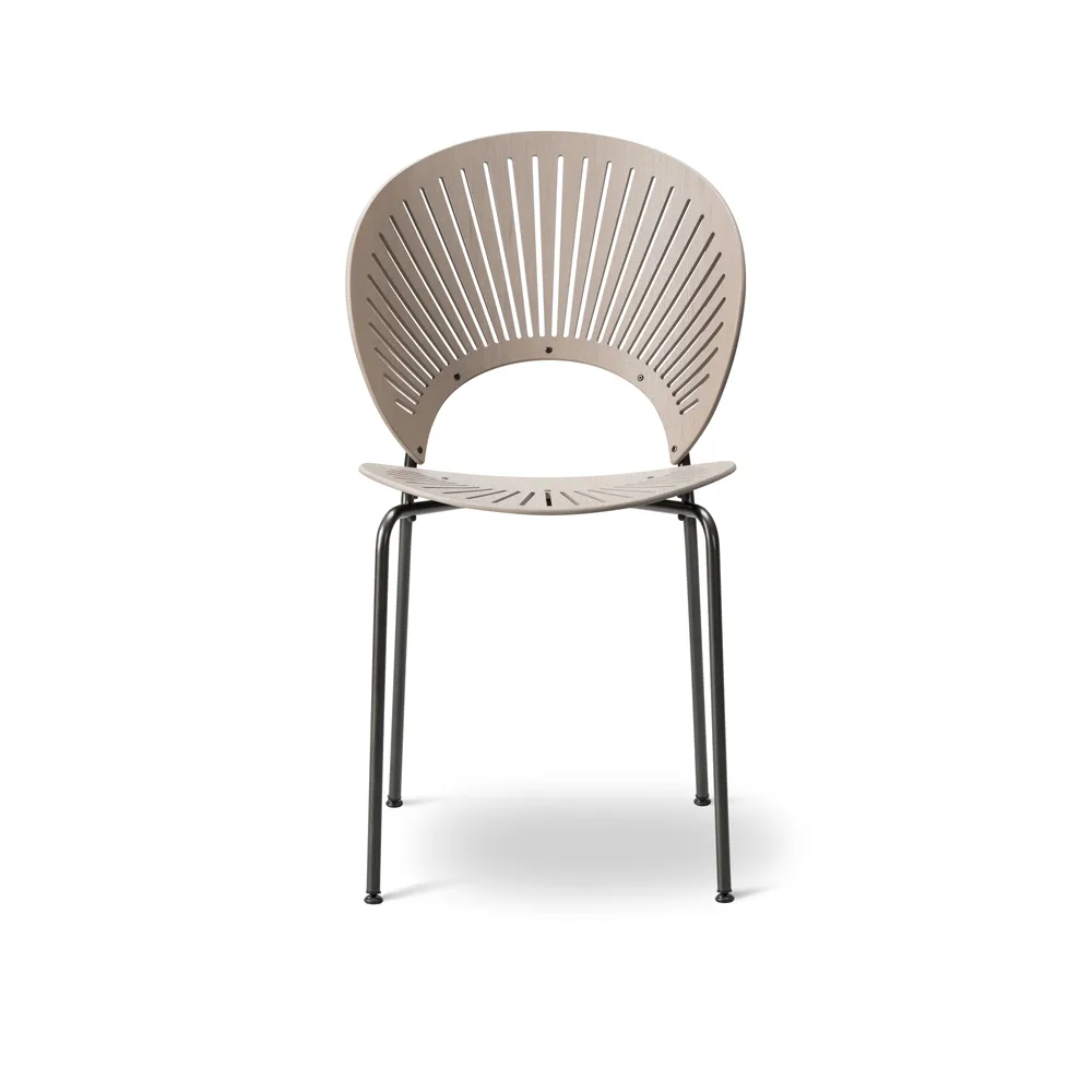 Fredericia Furniture Trinidad 3398 tuoli Petsattu vaaleanharmaa tammi flint