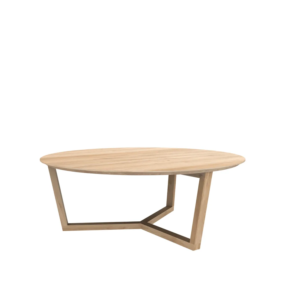 Ethnicraft Tripod sohvapöytä 36 x 96 cm Hardwax oiled oak