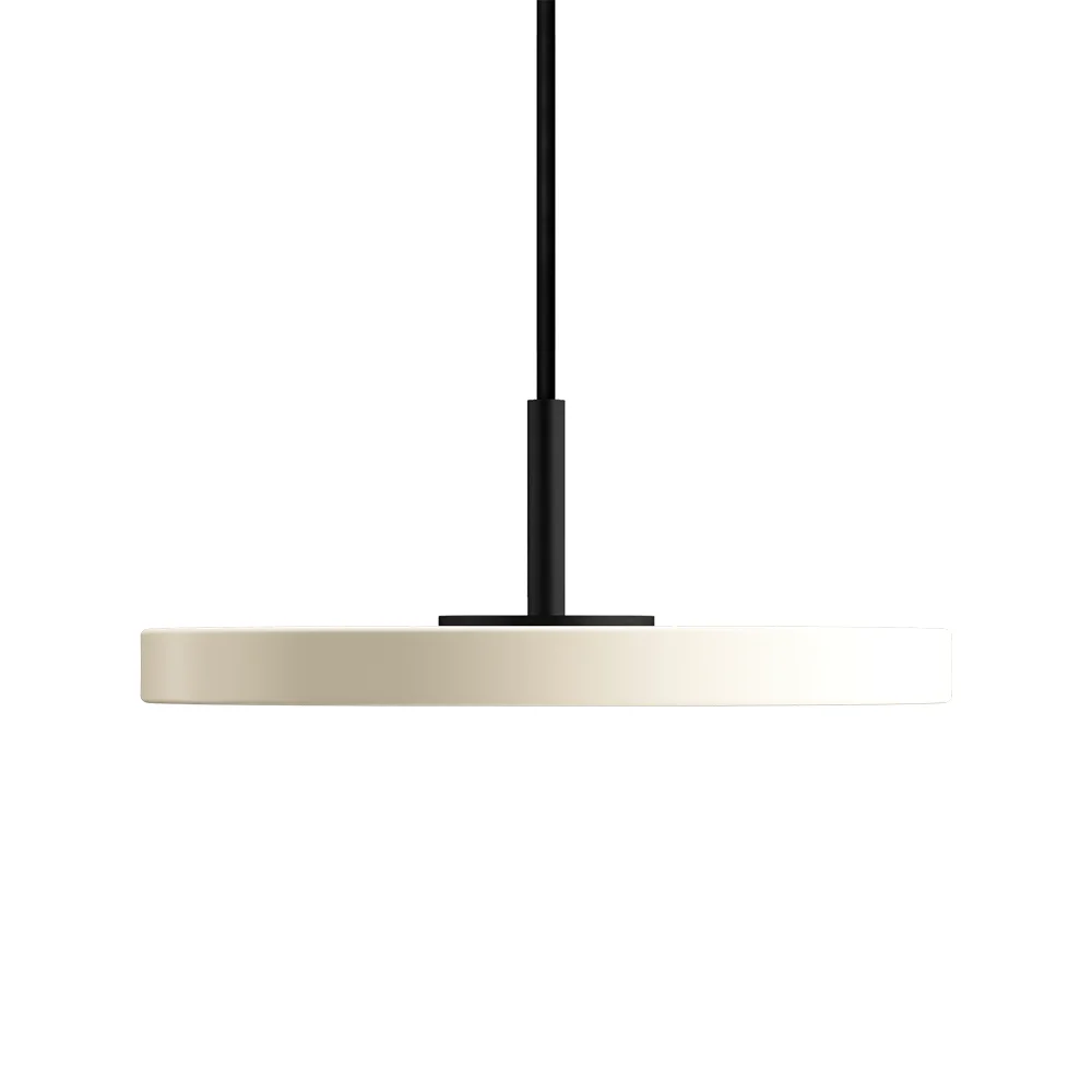 Umage, Asteria Micro Kattovalaisin Ø15 cm Pearl White/musta