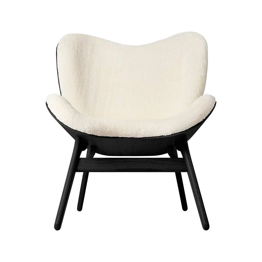 Umage, A Conversation Piece Lepotuoli Black Oak/Teddy White