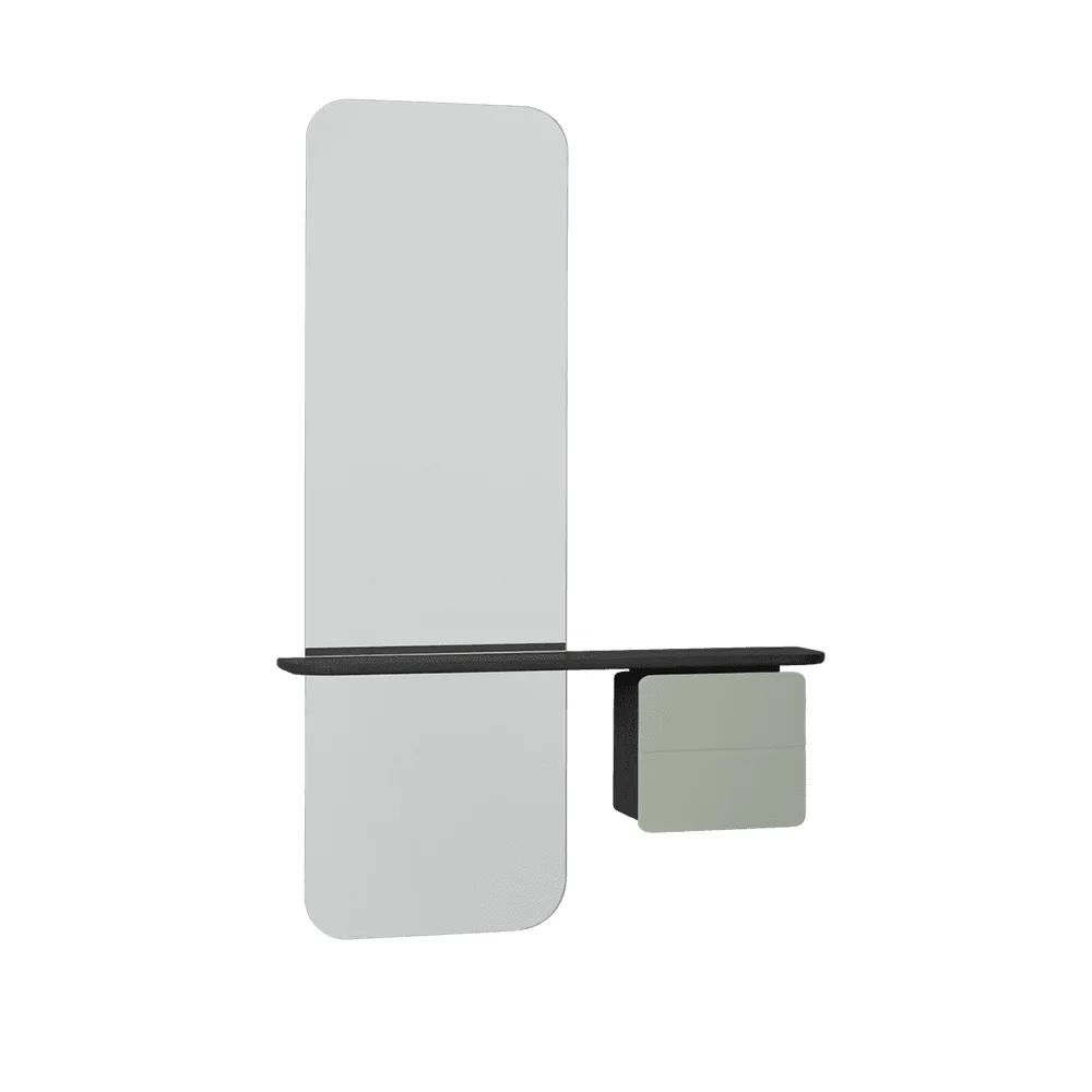 Umage, One More Look Peili musta tammi/ Nuance Olive