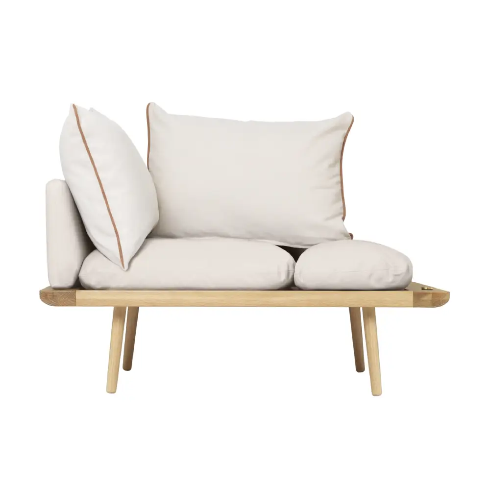 Umage, Lounge Around 1,5-paikkainen sohva Oak/White Sands