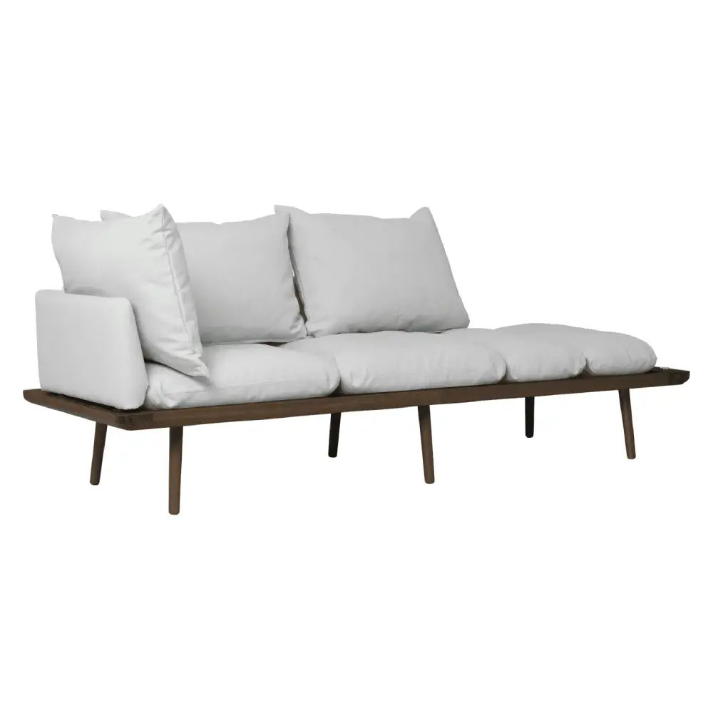 Umage, Lounge Around  3-istuttava sohva Dark Oak/Sterling