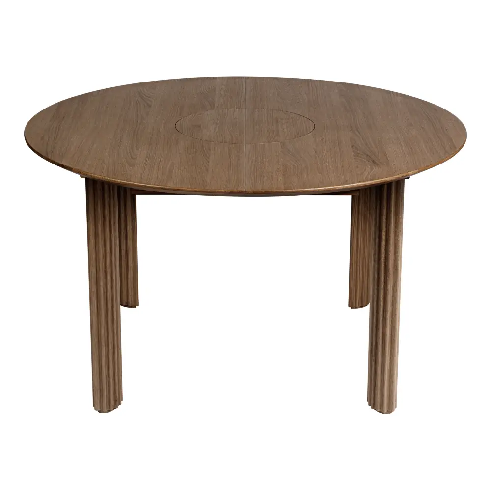 Umage, Comfort Circle Ruokapöytä jatkeella 132-202x132 Dark Oak