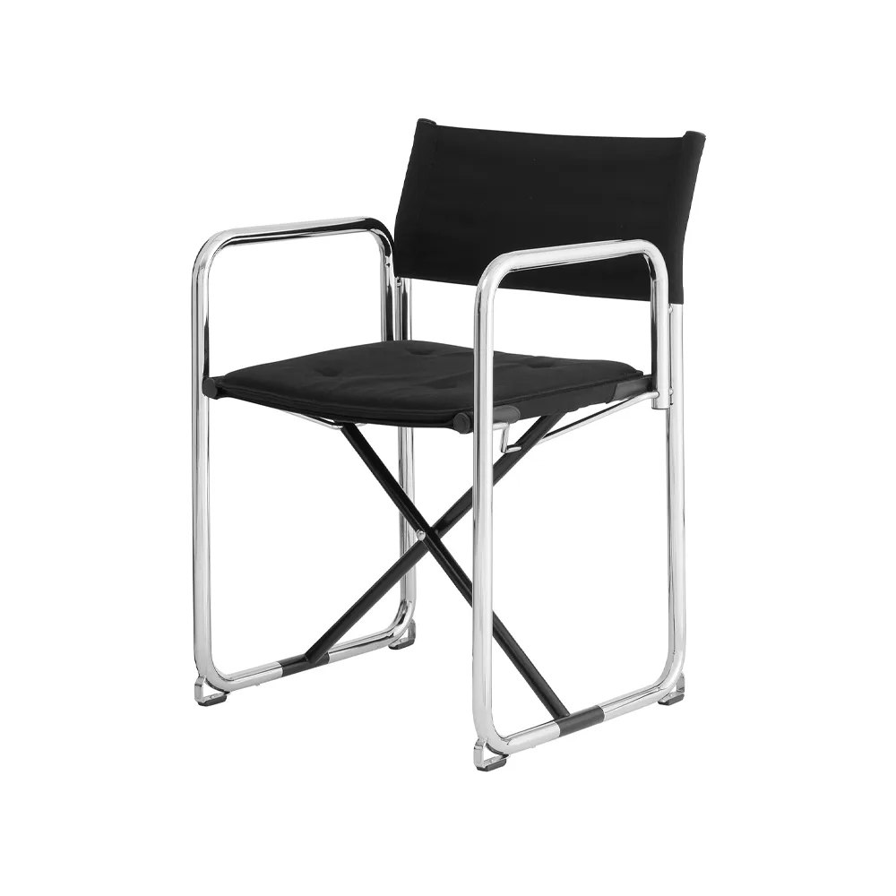 Lammhults X75-2 käsinojatuoli Musta-kromi