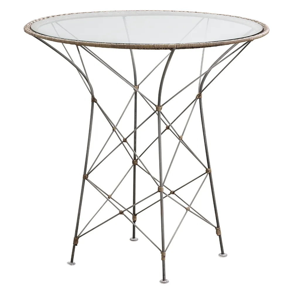 Sika Design, Funky kahvilapöytä lasihasselpähkinä