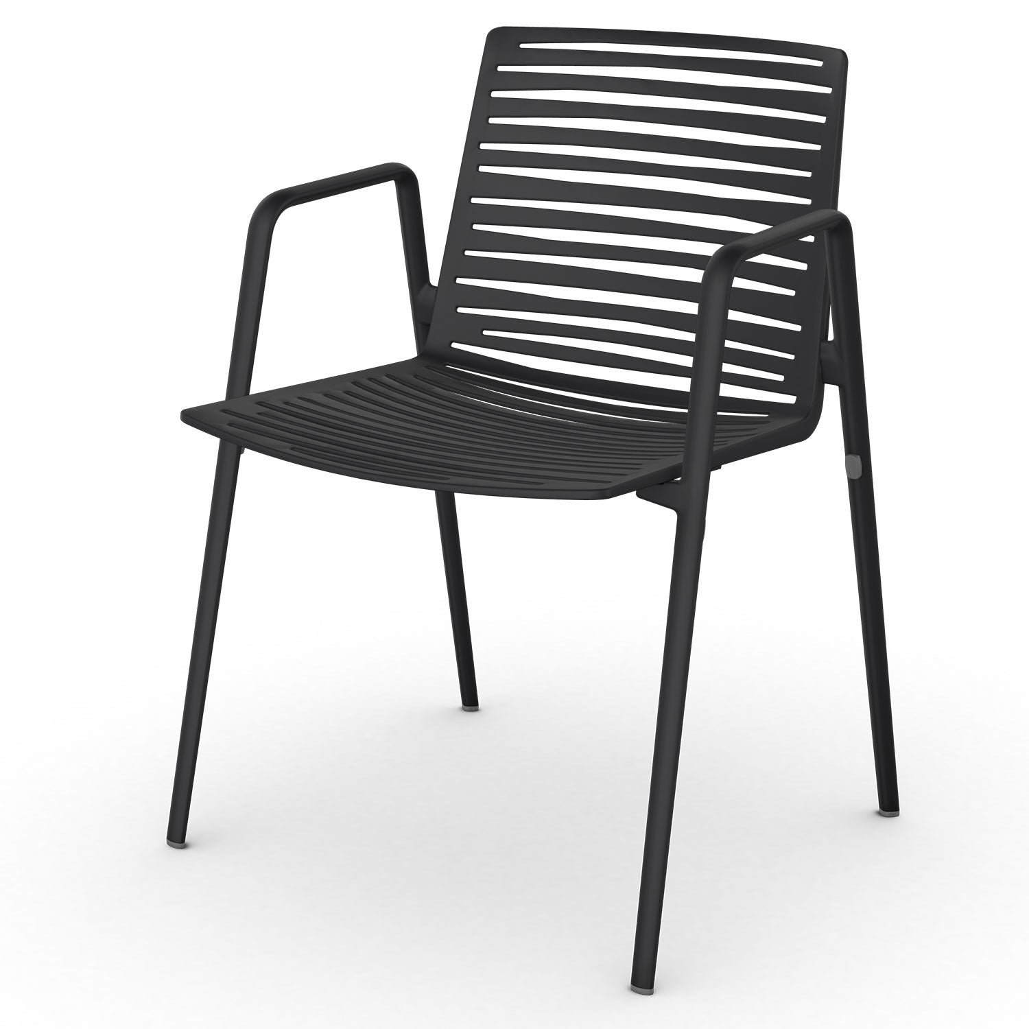 Fast, Zebra käsinojallinen tuoli Black