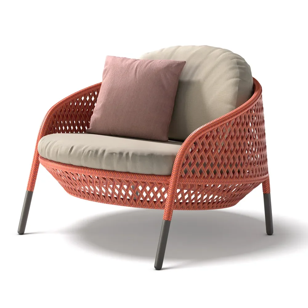 Dedon, AHNDA lounge-tuoli AB7 vulcano 0305 elemental 0105