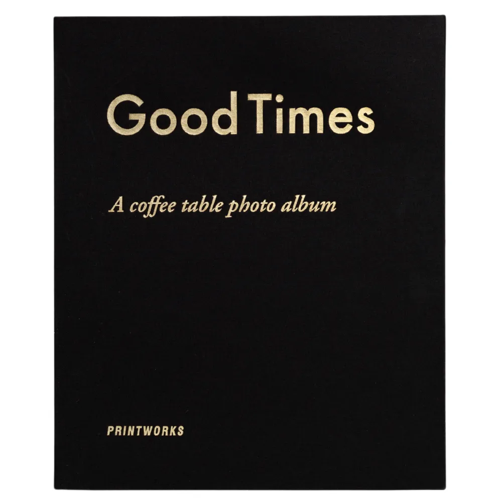 Printworks, Valokuva-albumi - Good Times, Black (L)