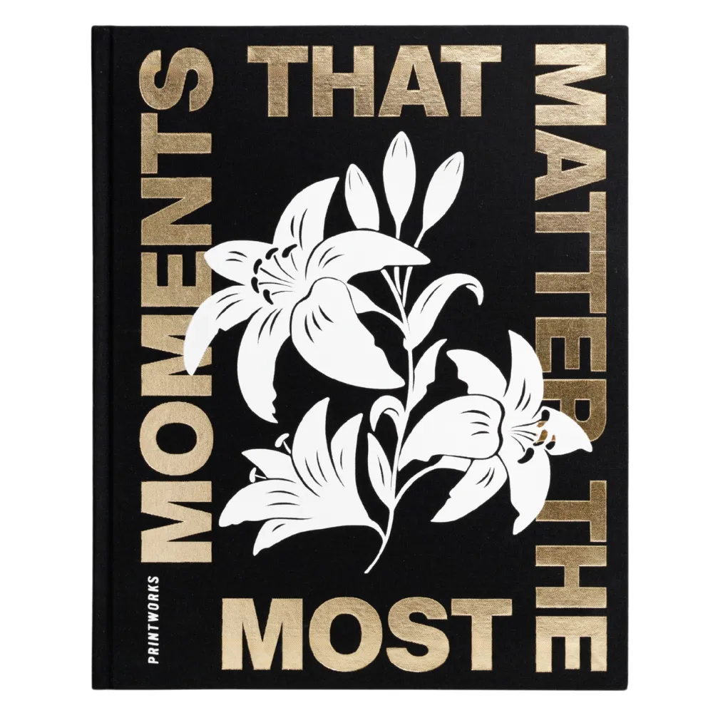 Printworks, Photo Album - Moments that Matters the Most, Black