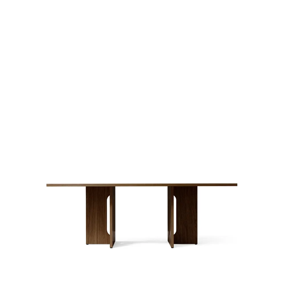 Audo Copenhagen Androgyne Rectangular -ruokapöytä Oak dark stained, 210 x 109 cm