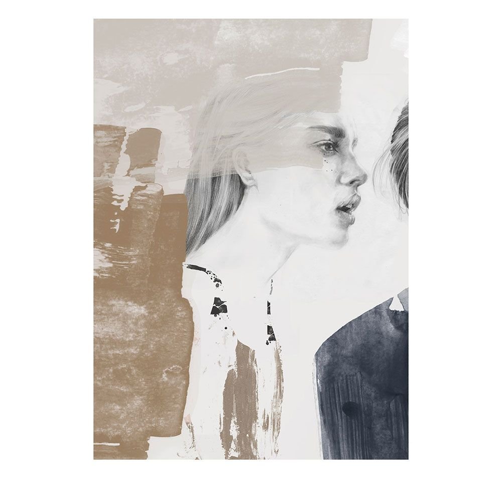 Anna Bülow, Anna Bülow poster Whispers 50x70 cm