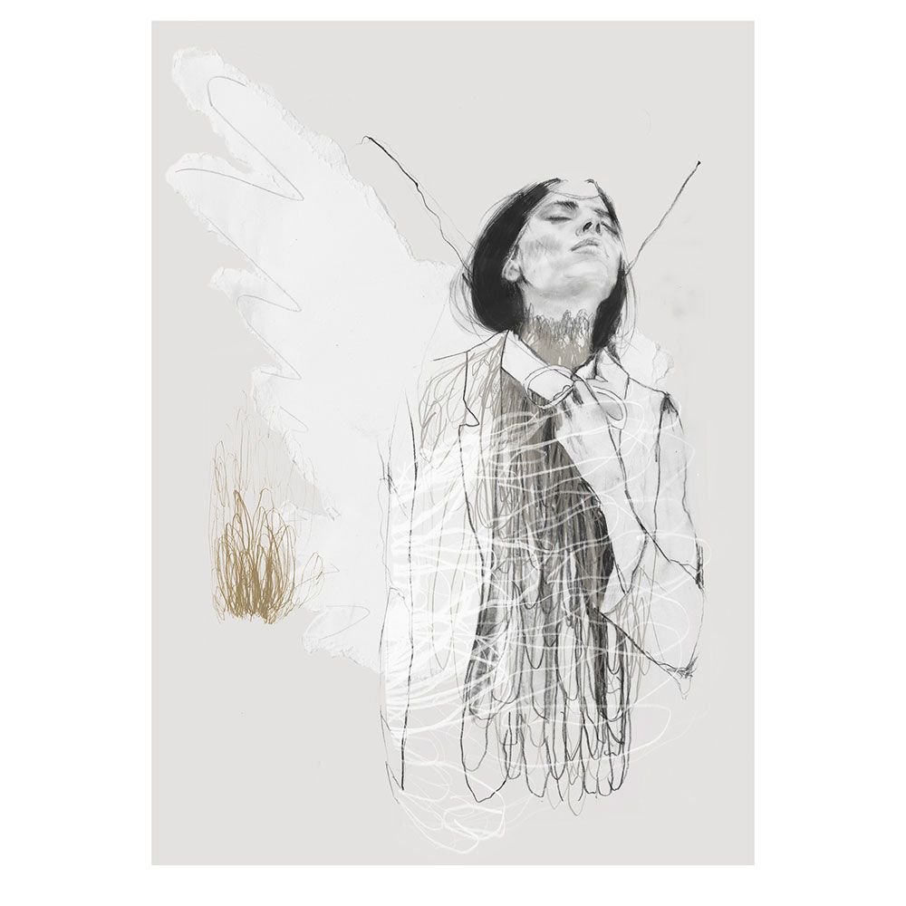 Anna Bülow, Anna Bülow poster Fire Flie 50x70 cm