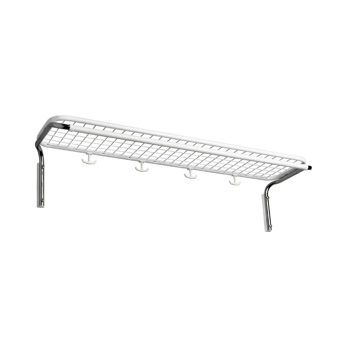 Essem Design, Classic Hattuhylly enkel 100 cm Valkoinen Kromi