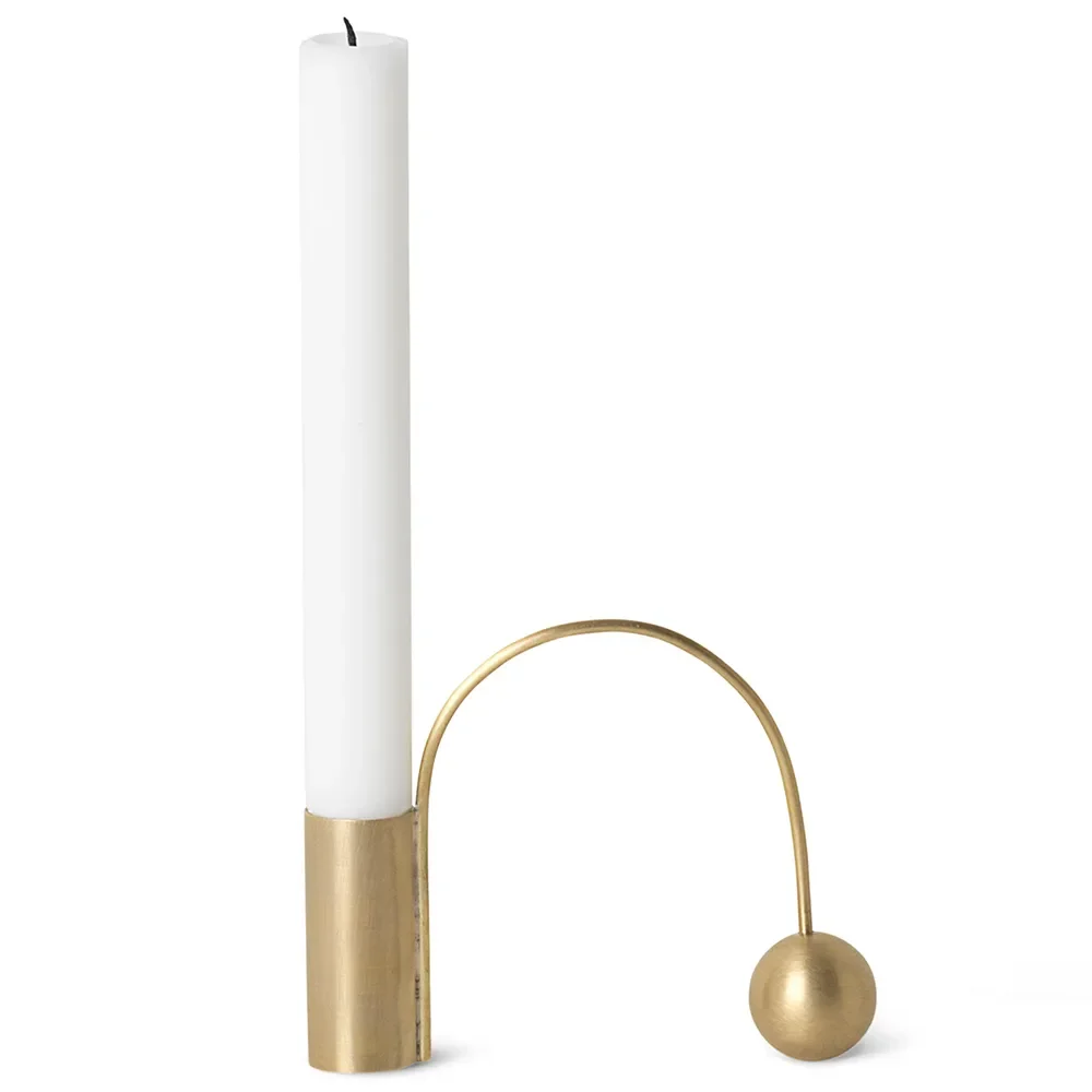 Ferm Living, Balance Candle Holder - Brass