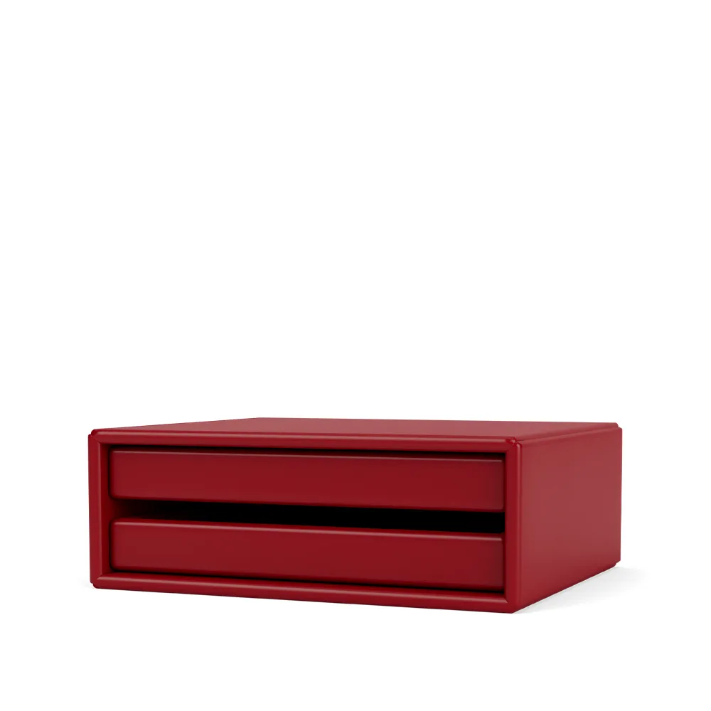 Montana CLASSIFY kirjekori 30x35,4 cm Beetroot 165