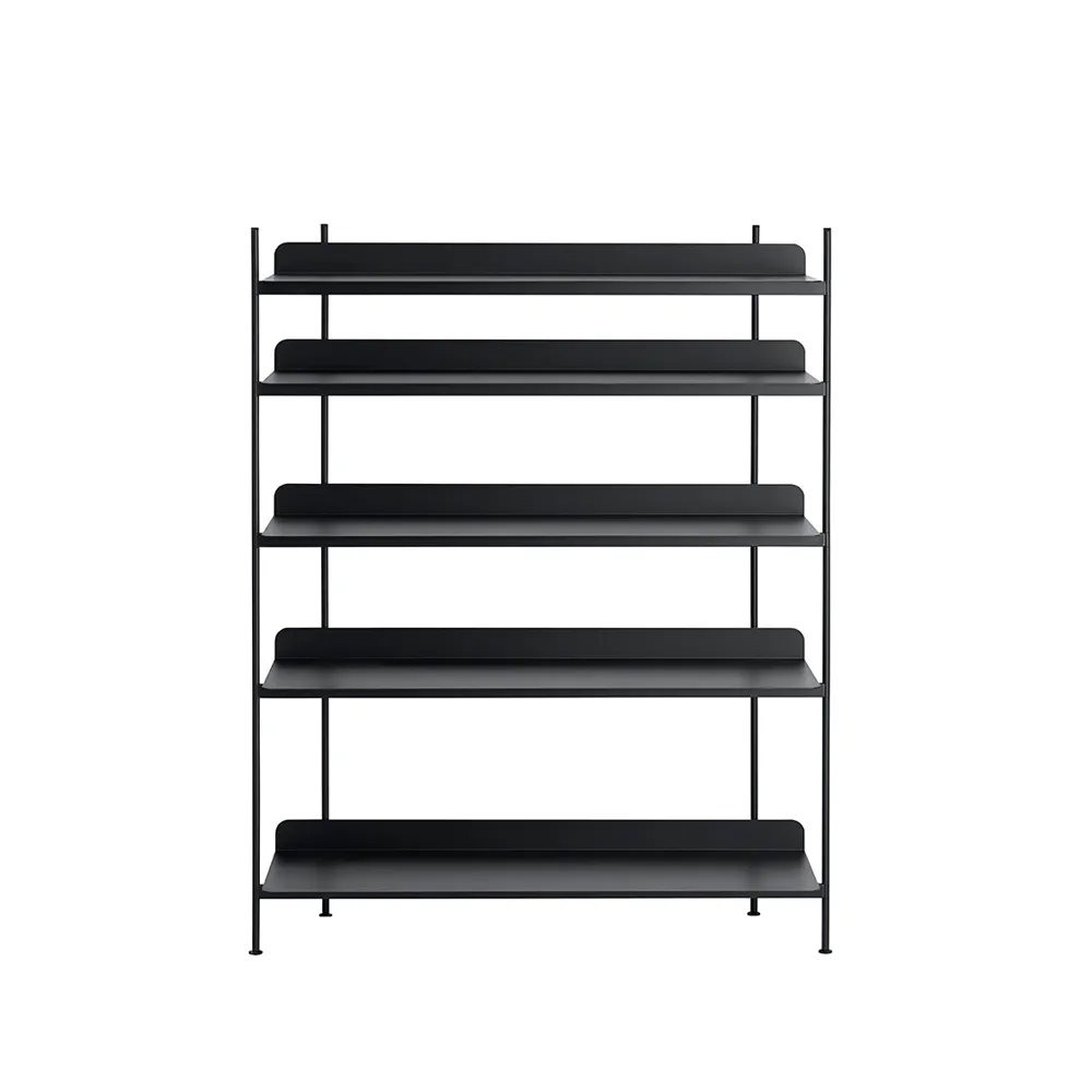 Muuto Compile configuration 3 -hyllyjärjestelmä Black