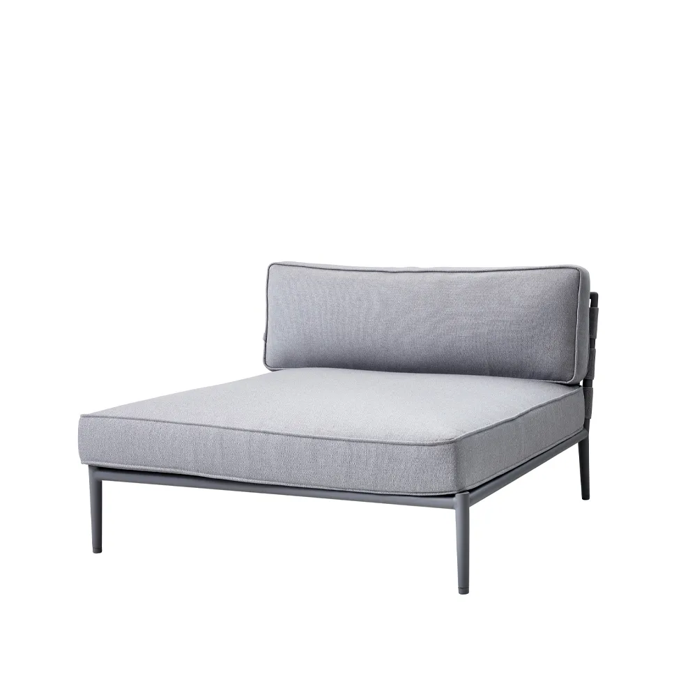 Cane-line Conic moduulisohva Light grey päivävuode sis. tyynyt