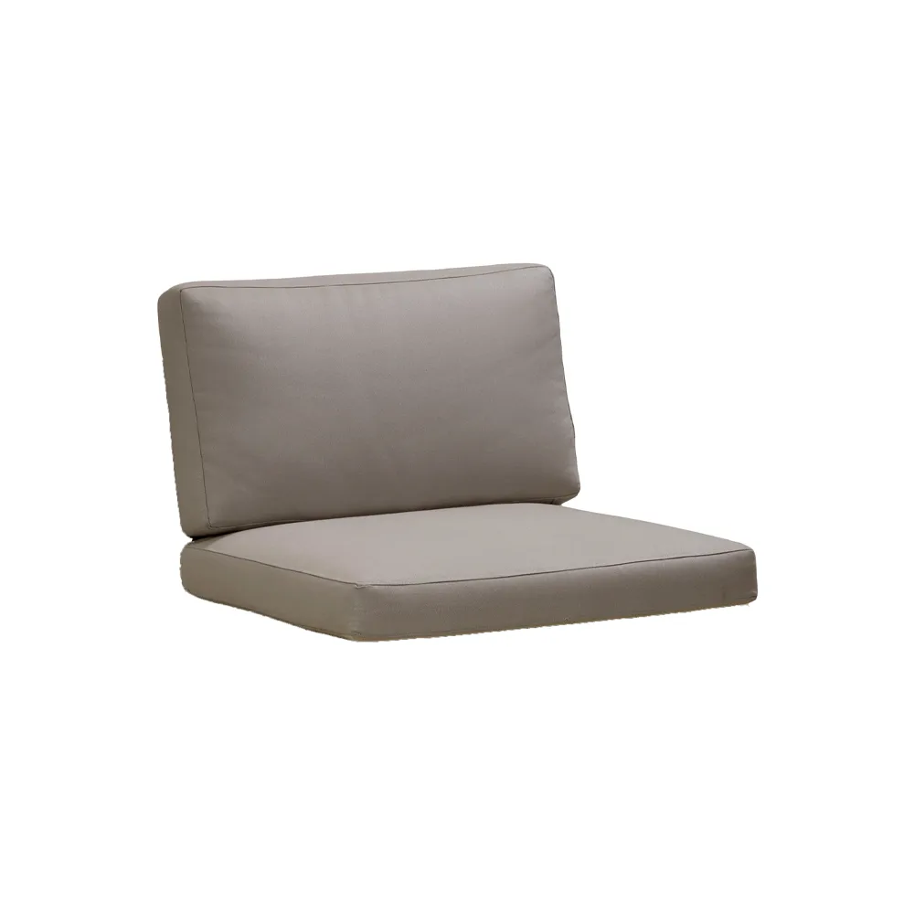 Cane-line Connect tyynysarja lounge-nojatuoli/yksittäinen moduuli Cane-line Natté taupe