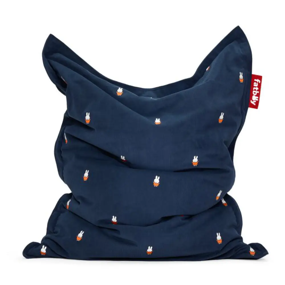 Fatboy, original slim cord papupussi x Miffy deep blue