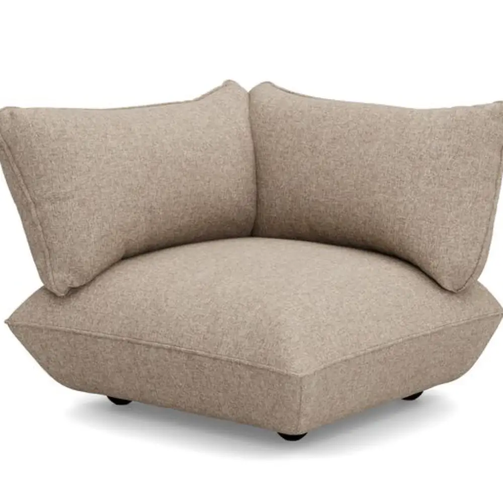 Fatboy, sumo sohvan kulmaosa boucle recycled brown
