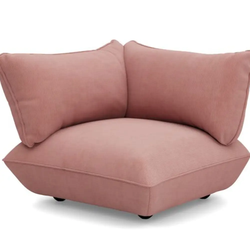 Fatboy, sumo sohvan kulmaosa oikealla cord recycled soft pink