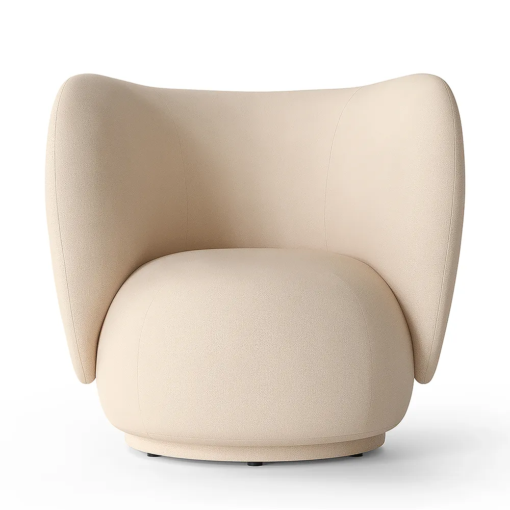 Ferm Living, Rico Lounge nojatuoli Brushed - Off-White