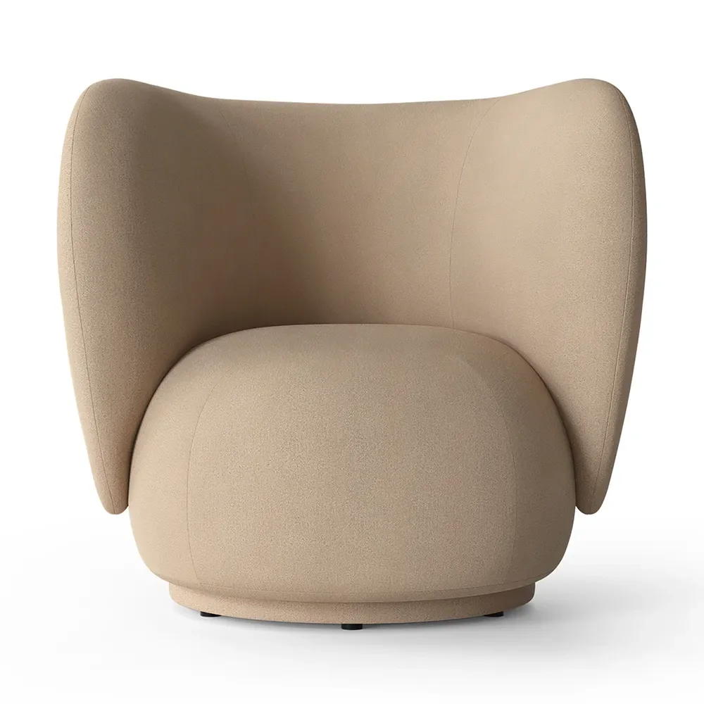 Ferm Living, Rico Lounge nojatuoli Brushed - Sand