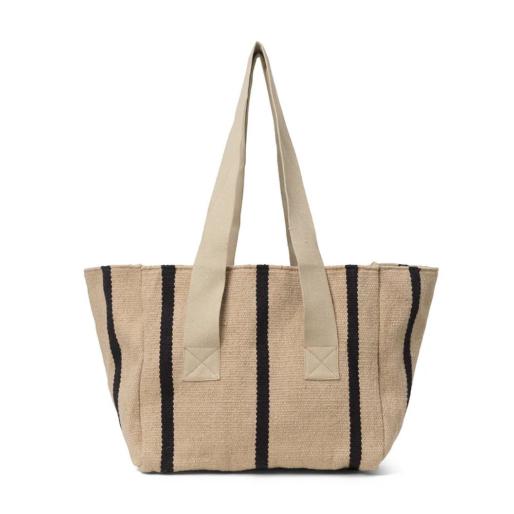Ferm Living, Yard Picnic Bag - Sand/Black