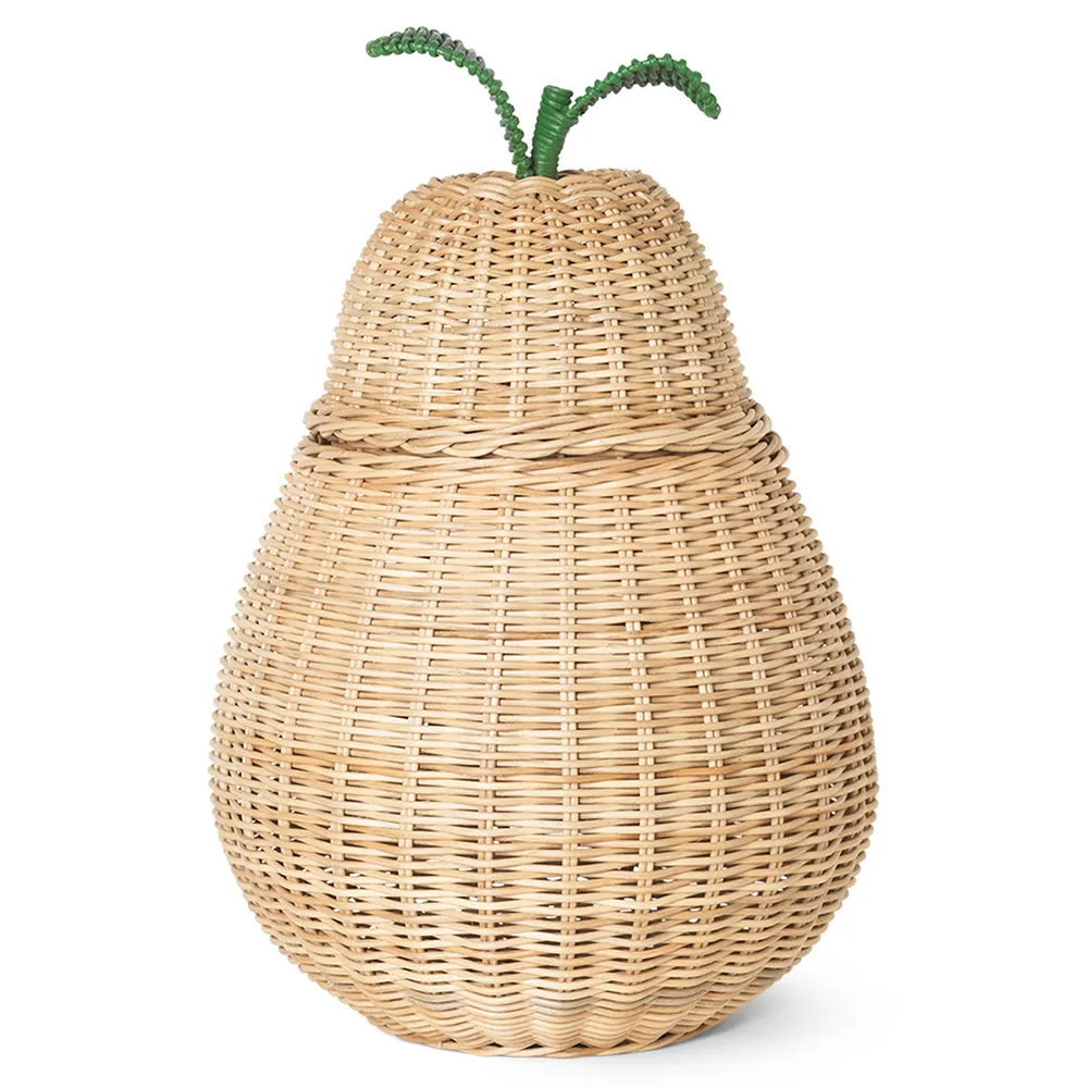 Ferm Living, Pear punottu säilytyskori suuri