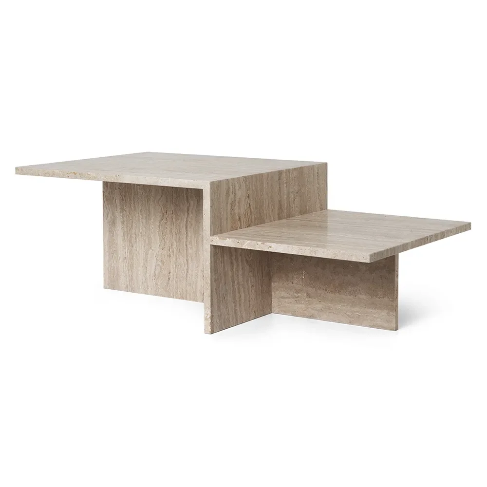 Ferm Living, Distinct Sohvapöytä - Travertine