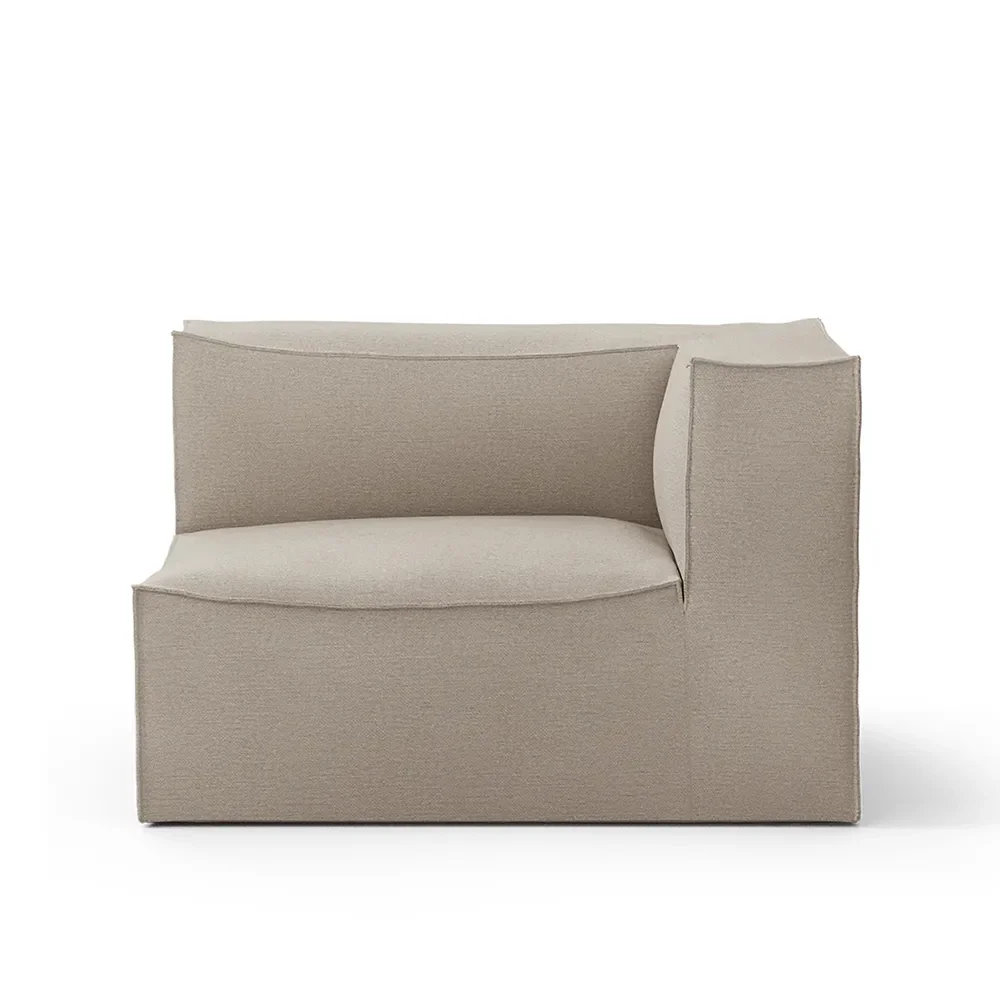Ferm Living, Catena Sofa Armrest Right S401 - Cotton Linen - Natural