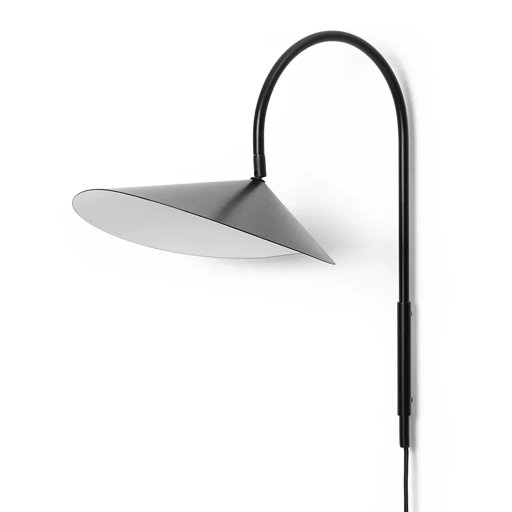 Ferm Living, Arum Swivel Seinävalaisin - Black