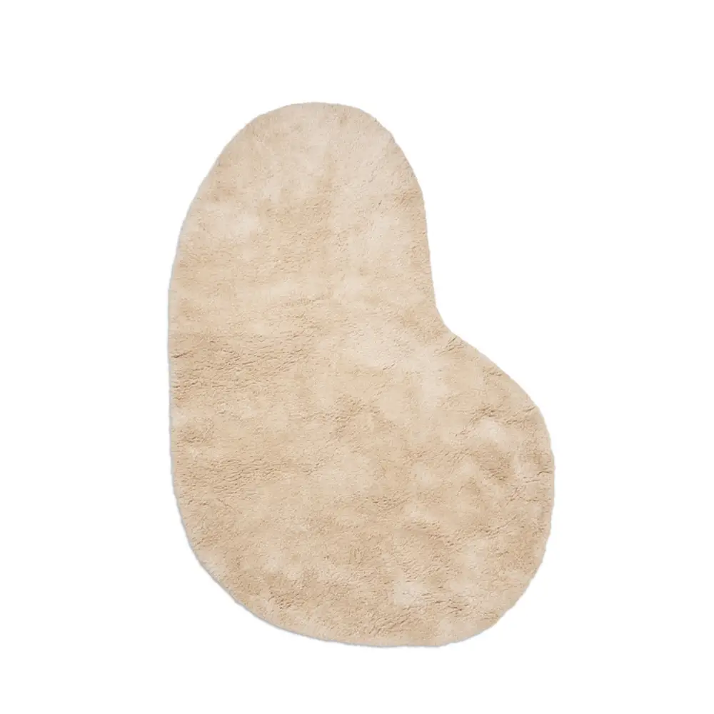 Ferm Living, Forma Villamatto 175x250 cm Luonnonvalkoinen