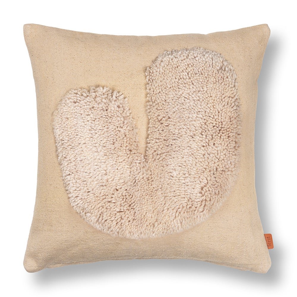 Ferm Living, Lay Tyyny 50x50 Sand/Off-white