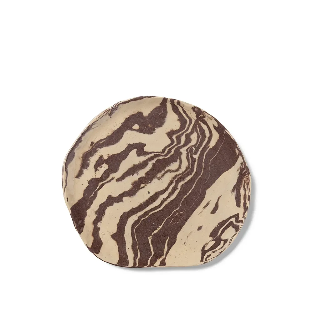 Ferm Living, Käsintehty Lautanen Ryu 34cm