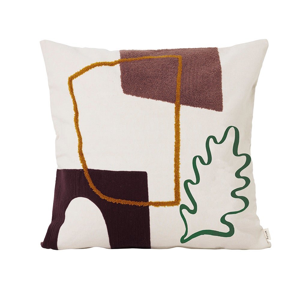 Ferm Living, Mirage Tyyny 50x50 - Leaf