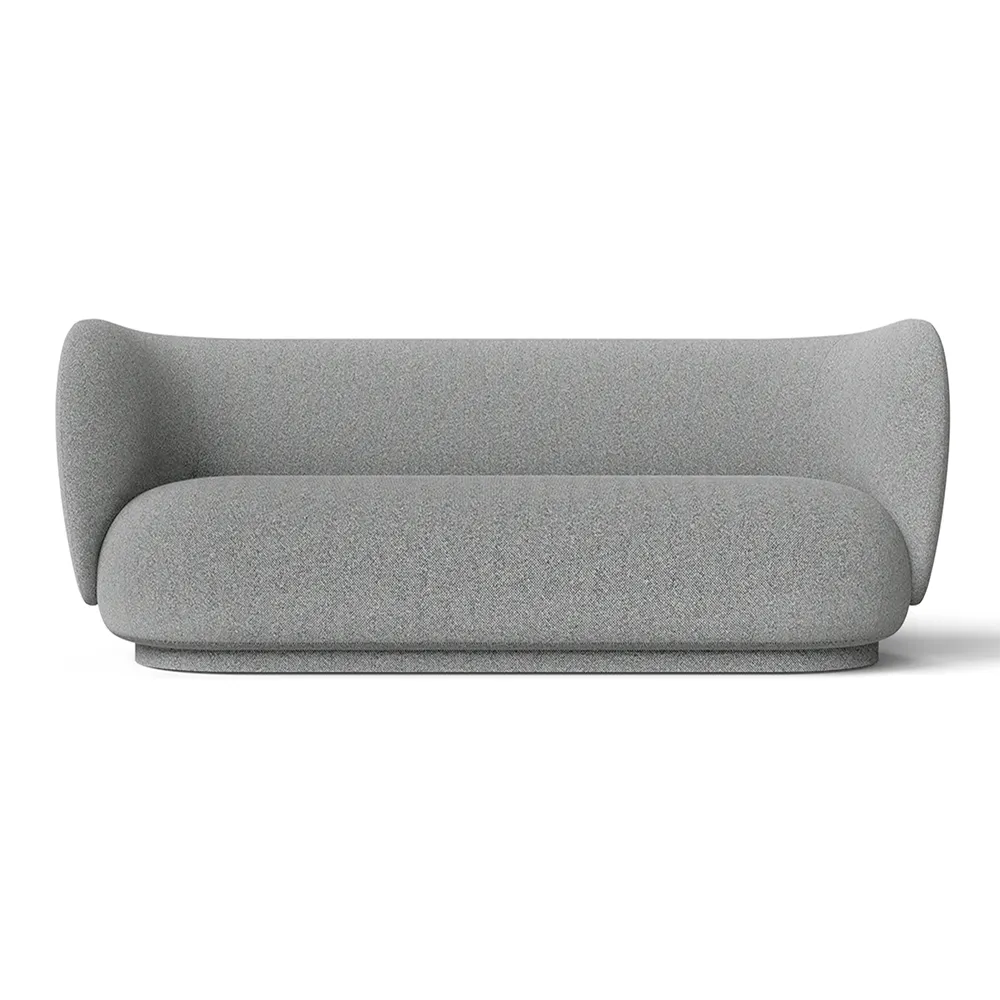 Ferm Living, Rico 3-istuttava sohva Main Line Flax - Navy