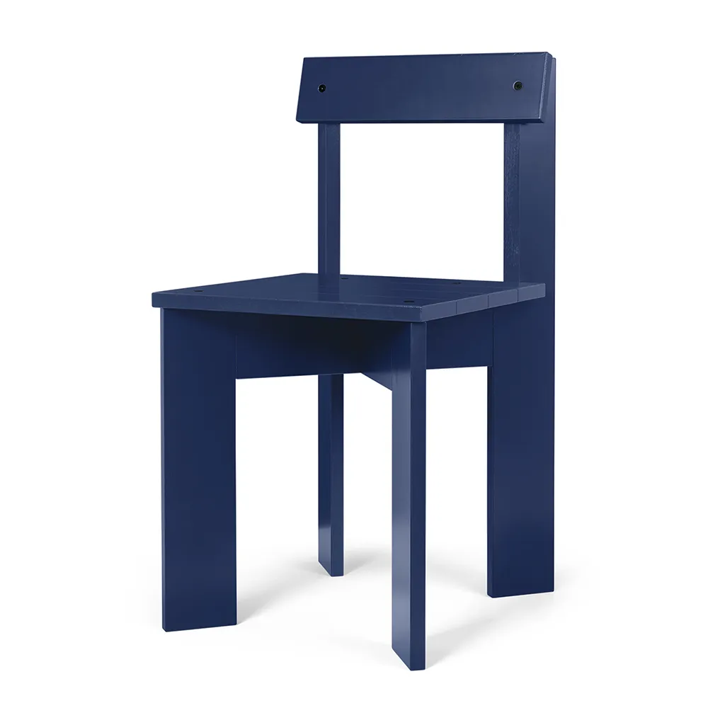 Ferm Living, Ark Ruokapöydän tuoli - Blue