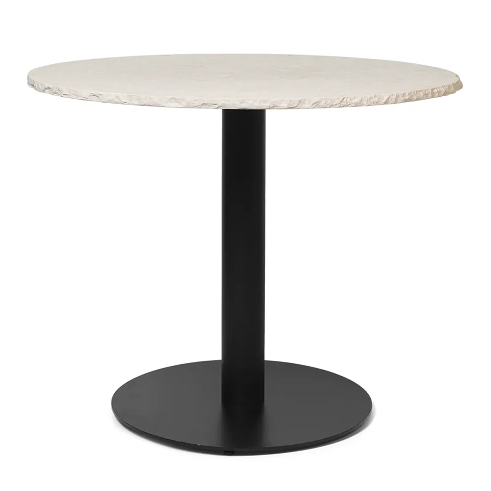 Ferm Living, Mineral Ruokapöytä - Bianco Curia/Black