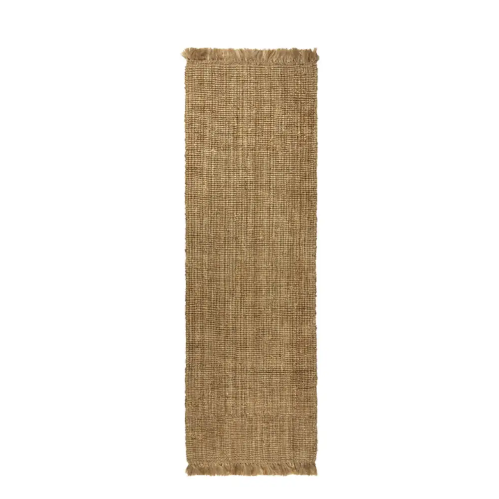 Ferm Living, Käsin kudottu juuttimatto 80x250 cm