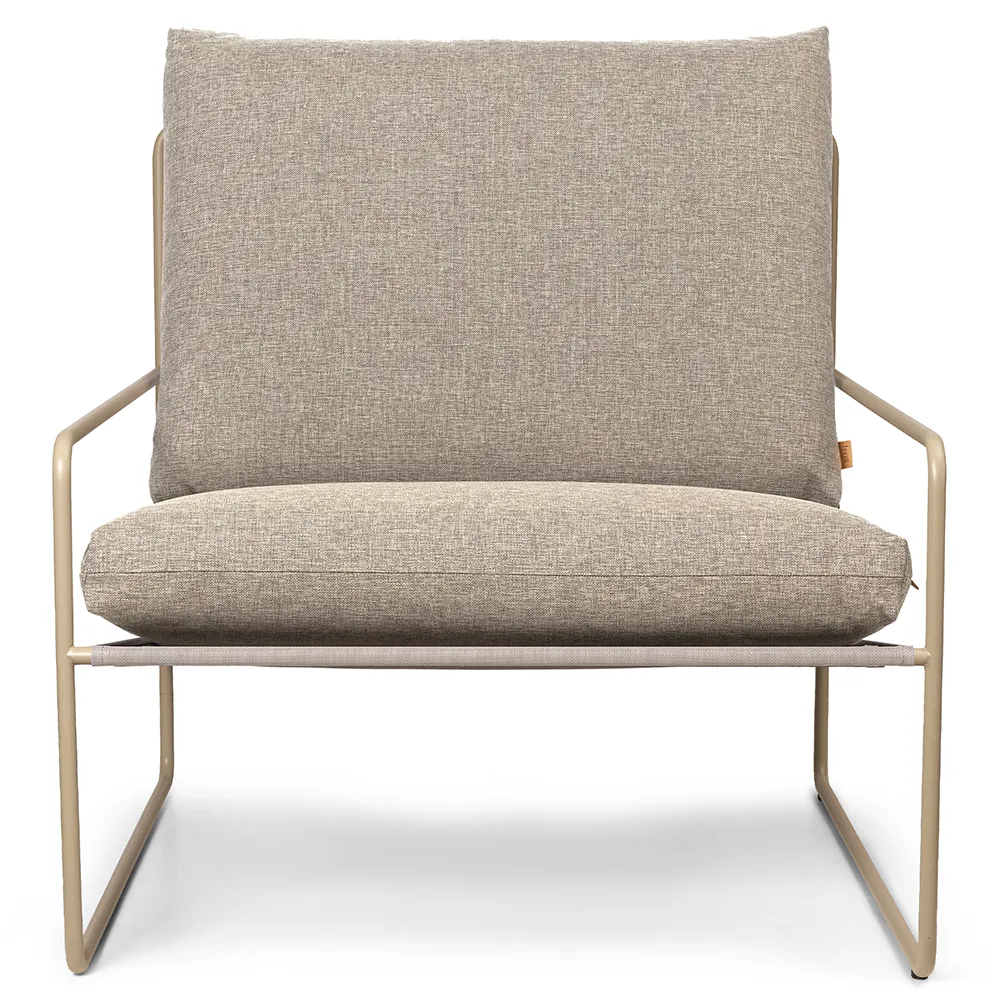Ferm Living, Desert Nojatuoli Cashmere/Dark Sand
