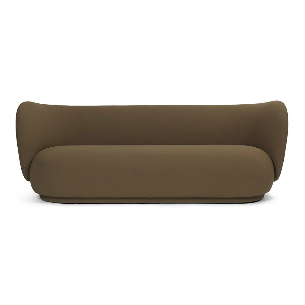 Ferm Living, Rico 3-istuttava sohva Grain - Caramel