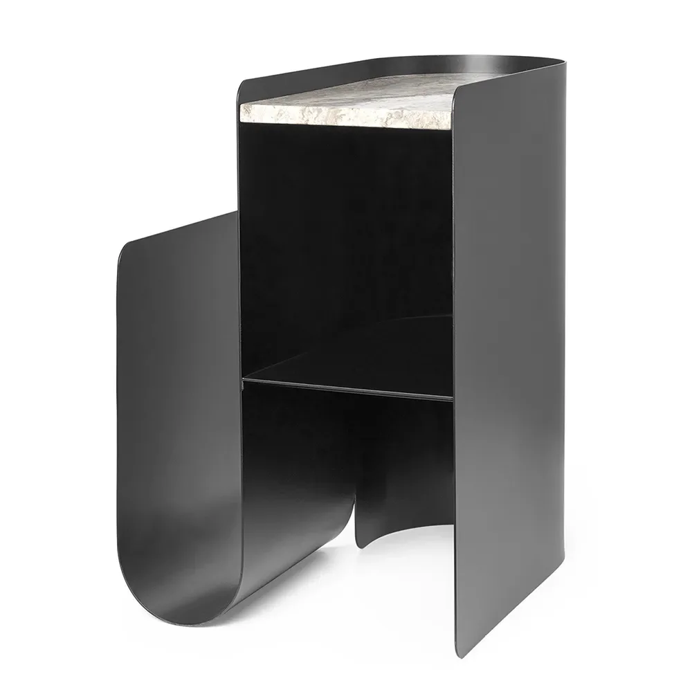 Ferm Living, Vault Sivupöytä - Black