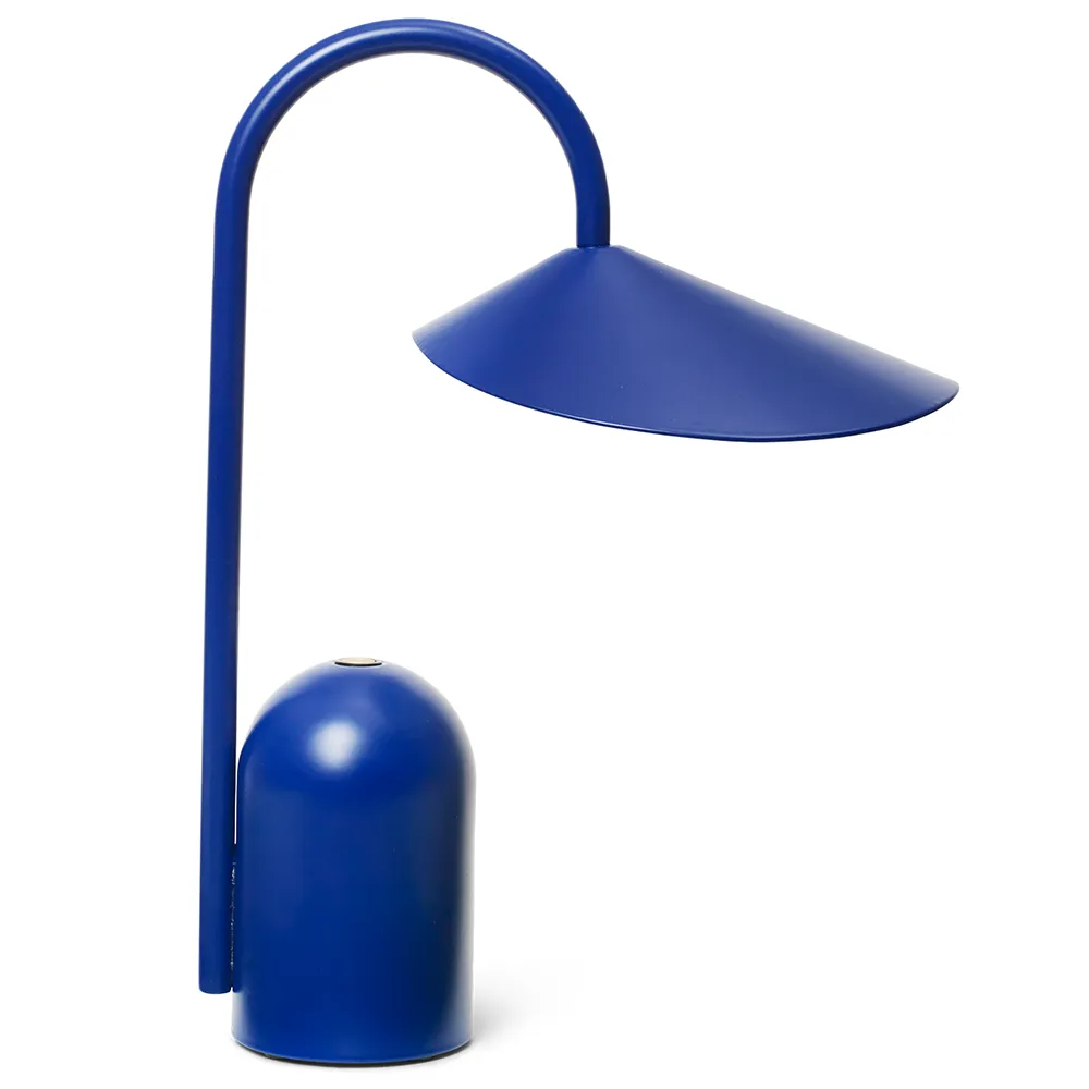 Ferm Living, Arum Portable Lamp Bright Blue