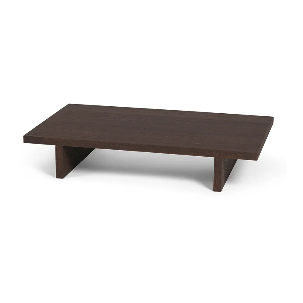 Ferm Living, Kona Low Sivupöytä - Dark Stained