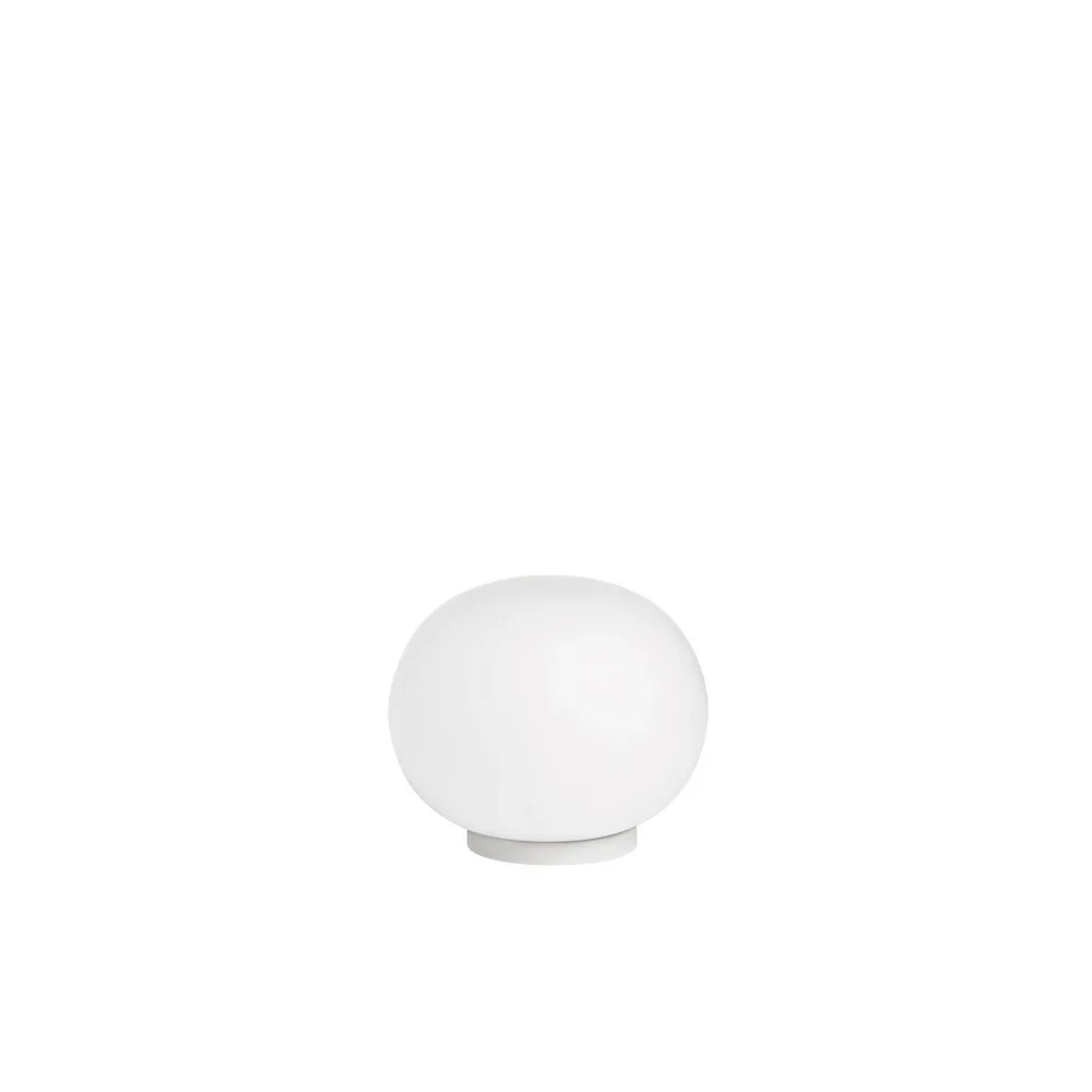 Flos Glo-Ball Mini T pöytälamppu Valkoinen opaalilasi