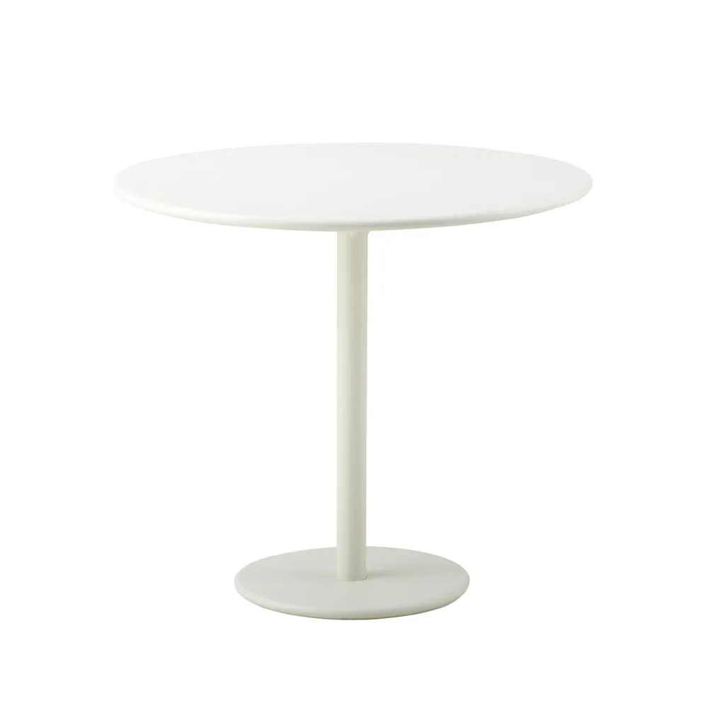 Cane-line Go kahvipöytä Ø80 cm White-white