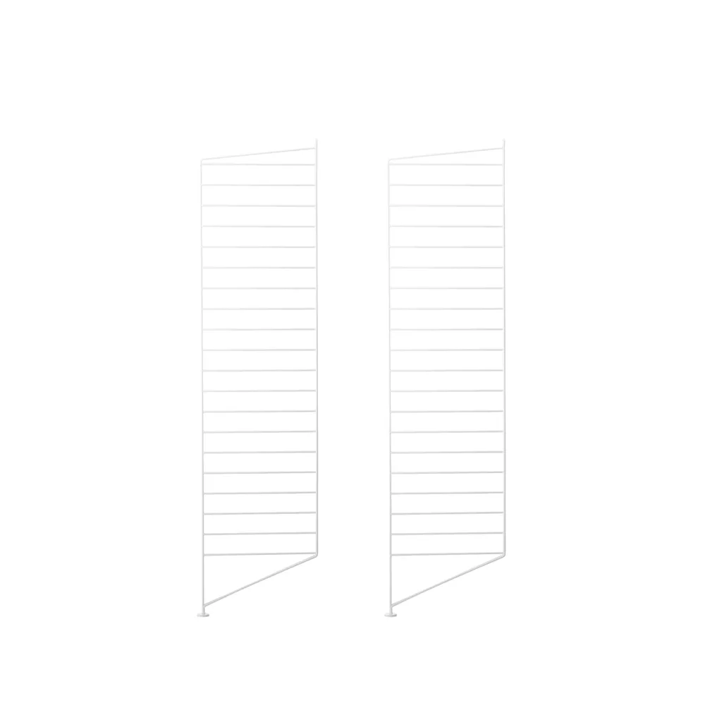 String String lattiakaide valkoinen, 115x30 cm, 2 kpl